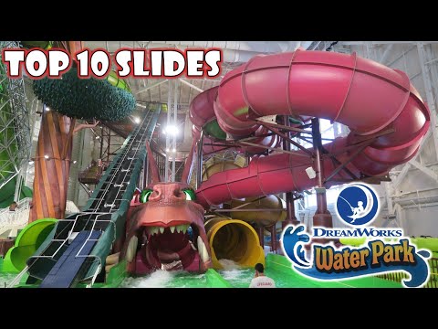 Top 10 Water Slides at the DreamWorks Water Park