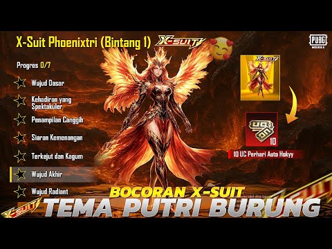 AKHIRNYA ADA NEW X-SUIT BARU UPDATE 4.3 INI DIA B0C0RAN NYA GUYS TEMA RATU BURUNG GAS 10 UC PERHARI🔥