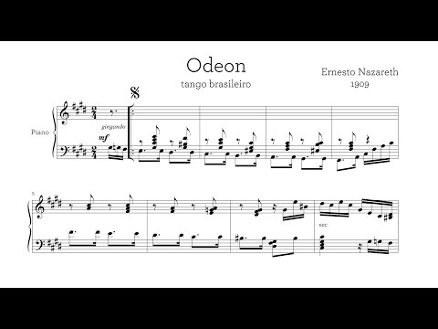 "Odeon" Ernesto Nazareth - Paul Barton, piano