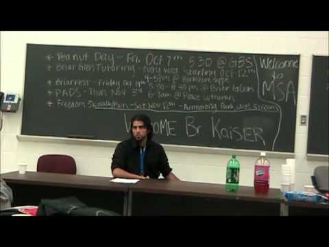 Br. Kaiser Aslam- "Jannah"  (Part 1)