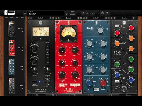 Slate Digital VIRTUAL MIX RACK: The Channel Strip and Mixing Plugins of Your Dreams!