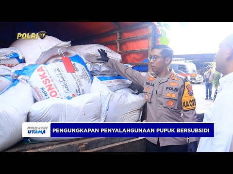 POLRES NGAWI UNGKAP PENYALAHGUNAAN PUPUK BERSUBSIDI