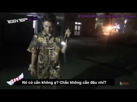 [BYUNGARI_VN][VIETSUB] 130905 TEEN TOP On Air - Hậu trường quay MV #1