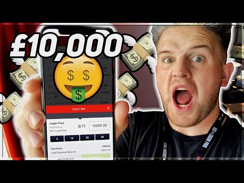 I BET £10,000 ON LOGAN PAUL VS KSI