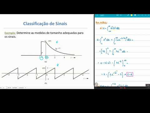 Sinais e Sistemas - Aula 1 (Parte 2/2) - Classificação de Sinais