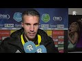 Robin van Persie over Vitesse-Feyenoord: 'Wij hebben de betere kansen gehad'