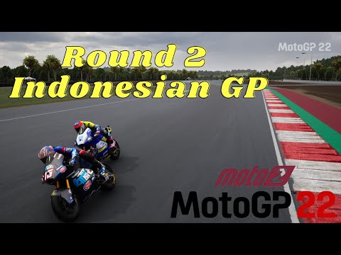 MotoGP 22 PS5 Gameplay | Career Mode Walkthrough Part 23, Moto2 Round 2 Indonesian GP