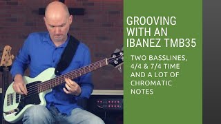 Video thumbnail for Grooving with the Ibanez TMB35 Bass by Worship Blender