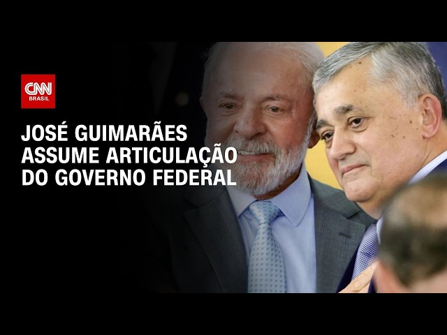 José Guimarães toma posse como ministro das Relações Institucionais | CNN 360°