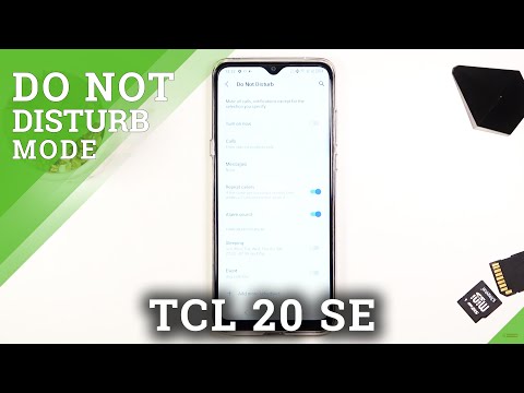 How to Enable and Set Up DND Mode on TCL 20 SE – Limit Distractions