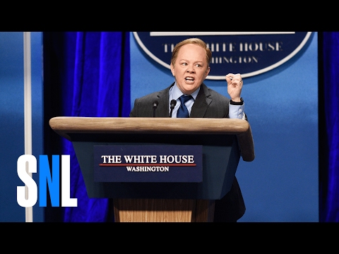 , title : 'Sean Spicer Press Conference (Melissa McCarthy) - SNL'
