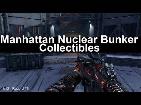 Wolfenstein 2 Collectibles - Manhattan Nuclear Bunker District