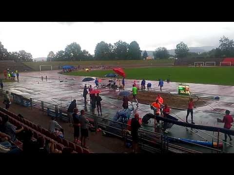 200m dorostenci 3. rozběh 26.6.2016 MČR J+D Gigant