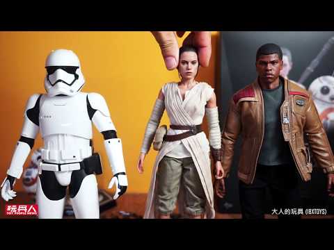 大人的玩具Hot Toys – MMS337 – 星際大戰七部曲：原力覺醒 Rey & BB-8 組合包 開箱