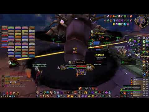 100 parse world record - 785 DPS C'thun - ds/ruin lock pov