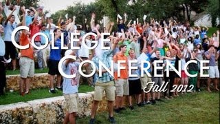preview picture of video 'College Conference Fall 2012'