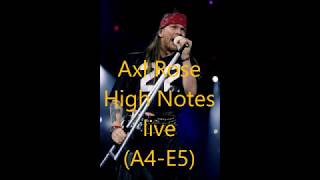 Download lagu Axl Rose live high notes (A4-E5) mp3 Download lagu Axl Rose live high notes (A4-E5) mp3