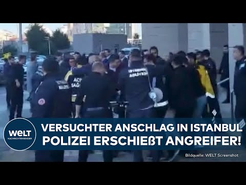 TERROR IN TÜRKEI: Anschlag in Istanbul verhindert! Polizei erschießt Angreifer bei Gerichtsgebäude