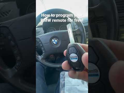 How to Program Your BMW remote without any tools.