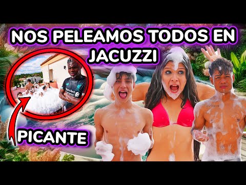🚨 NOS PELEAMOS TODOS EN JACUZZI 🌶️ *picante* 🌶️ VECINO Y PRIMO SE PELEAN POR MI ❌