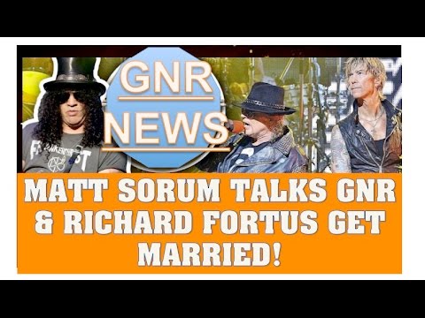 Guns N' Roses News  Matt Sorum Talks GNR Reunion, Richard Fortus Gets Married & More!