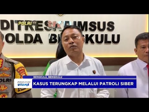 PROMOSIKAN JUDI DARING INFLUENCER DITANGKAP POLDA BENGKULU