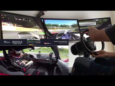 FERRARI 488 PISTA NURBURGRING, reality vs simulation!
