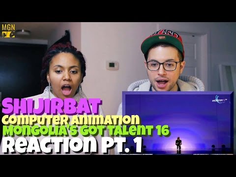 Shijirbat - computer animation on Mongolia's Got Talent 16 Reaction Pt.1