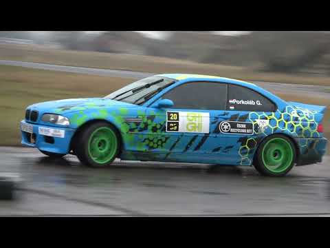 Porkoláb Gergő #20 /BMW E46 M3/ Kiskunlacháza R-CUP 2022.12.10.