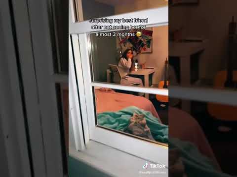Surprising my best friend after not seeing her for almost 3 months❤#short#bestie |subscribe me|
