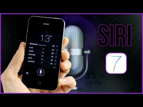 comment installer siri sur iphone 4