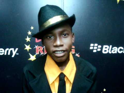 Delando Colley before the DRS 9th LIVE SHOW 2011