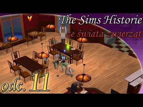 Let's Play: The Sims Historie ze świata zwierząt odc. 11 - "Chore żołądki"
