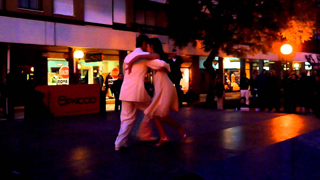 Marco Gonzalez e Valeria Gonzalez na 1ª Mini-Maratona de Tango de Águeda