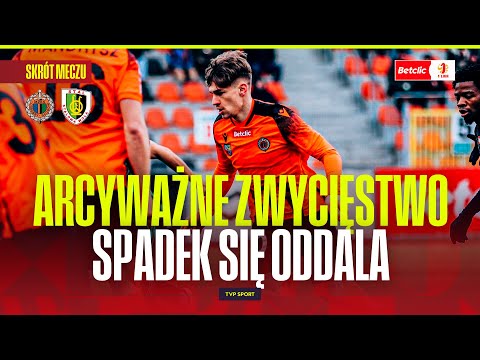 SKRÓT: CHROBRY GŁOGÓW - STAL STALOWA WOLA. ARCYWAŻNY MECZ W WALCE O UTRZYMANIE! BETCLIC 1 LIGA