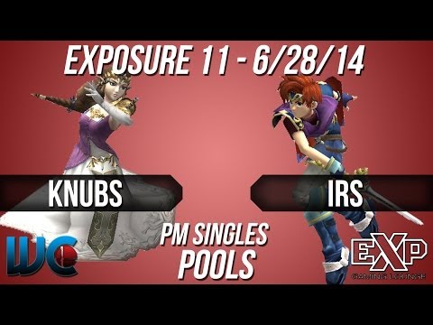 EXPosure 11 - IRS (Roy) vs. Knubs (Zelda) PM Singles Pools