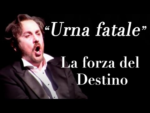 FRANCO VASSALLO, morir tremenda cosa...Urna fatale La forza del destino,  G.Verdi, Amsterdam
