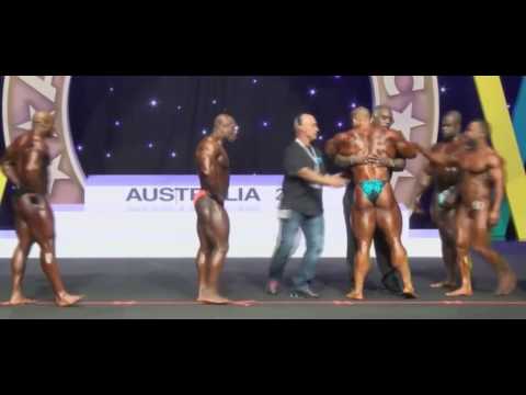Dallas McCarver colapsing  - Arnold Classic Australia 2017