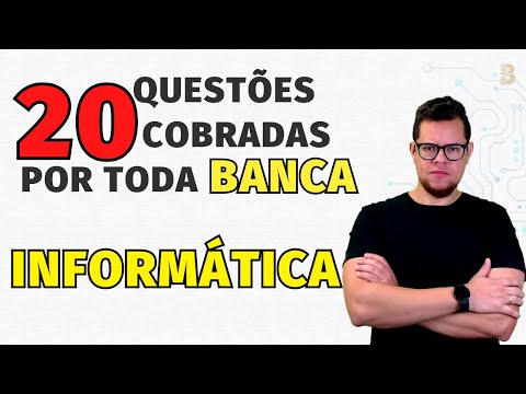 Questões de Informática para Concursos Cobradas por Todas as Bancas