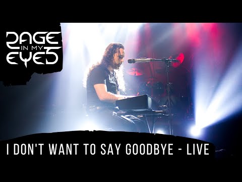 RAGE IN MY EYES - I Don't Want To Say Goodbye (A Tribute to Andre Matos) - LIVE
