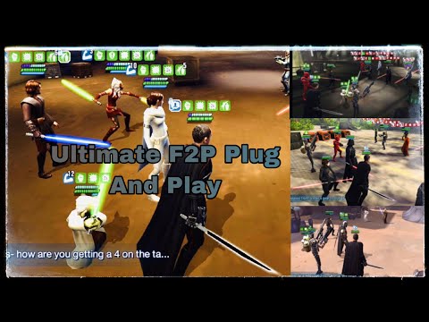 Moff Gideon Low gear Testing. Best F2P Plug And Play Character? | swgoh