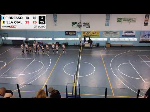 PF Bresso vs BILLA Gialla FIPAV U12