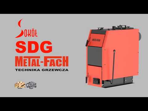 Твердотопливный котел METAL FACH SDG