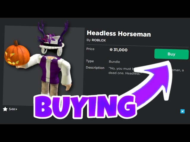 How To Get The Headless Head In Roblox - how much us dollars is 31 000 robux