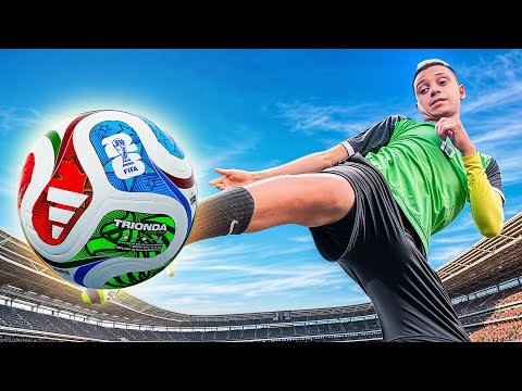 TESTEI A TRIONDA, A BOLA DA COPA DO MUNDO 2026!