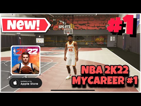 NBA 2K22 MOBILE MYCAREER #1 CREATING A MY PLAYER AND MYCOURT!!