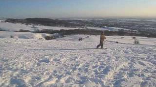 preview picture of video 'mat gill snowboarding the mountain that is rivington'