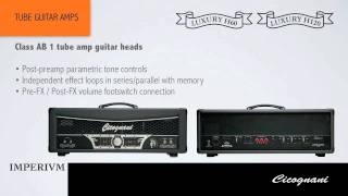 Video thumbnail for Cicognani Imperium Luxury Guitar Tube Amp by FBT_Elettronica