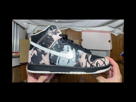 PACKING NIKE DUNK HIGH PRO SB “ UNKLE x FUTURA “ 305050 013