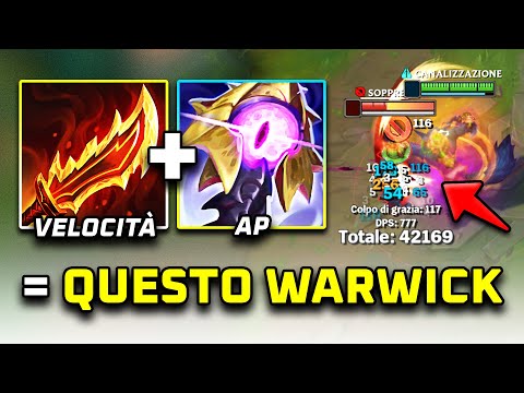 WARWICK MA HO L’ATTACK SPEED AL MASSIMO (Guinsoo + Lethal tempo)